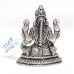 70% Pure Silver Laxmi Statue Figurine Idol Goddess Solid India Handmade W467